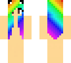rainbow panda girl bace