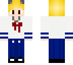 blonde anime school boy