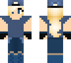 blonde hat girl