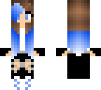 blue girl