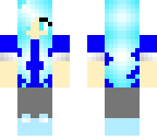 blue girl