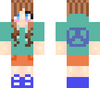  blue hoodie girl