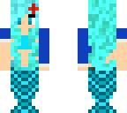 blue mermaid