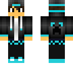 blue teenage guy