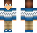 blue teenager