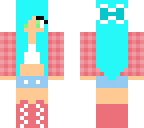 blue version of  farmer girl
