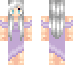 bridesmaid dress - lilac and gray hair - version -