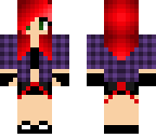cute ginger plaid