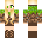 cute grass girl