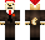 doge navidad con traje