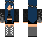 emo-y girl with mist fist