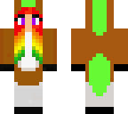 fluro horse onsie