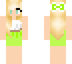 green dress