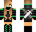 green ninja girl