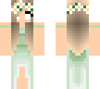 herobrine in green