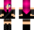 kitty's legacy skin with pink hair