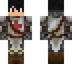 minecraft comes alive knight with black hair