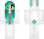 mint bunny onesie