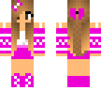 pink dress girl