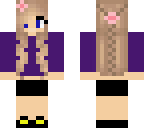 purple and pink girl