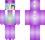 purple dino gurl