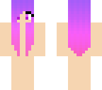purple pink gradient girl hair base