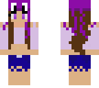 purple squid hat girl
