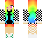 rainbow girl