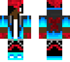 red and blue