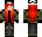red head army girl