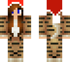 tiger girl with hat