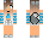 a blue wolf girl 