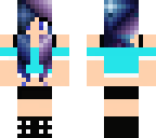 awesome galaxy girl