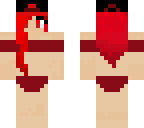 bloody girl with bikini