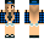 blue girl