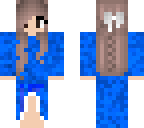 blue prom dress