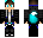 blue wolf boy