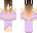bunny girl fixed skin