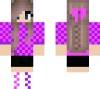 checkard girl