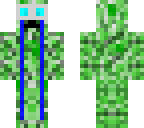 creeper crying with goggles