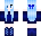 cute blue girl
