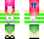 cute chibi green