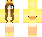 cute duck girl