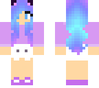 galaxy cat girl
