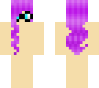 geeky girl skin base