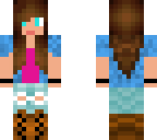 girl with brown hair and boots