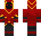 hooded fire demon