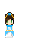 little blue princess