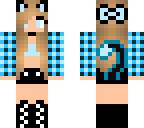 my blue meif-wa cat girl