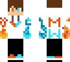 my fire and ice powered boy